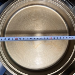 【美品】 最高級 しばのキッチン鍋 7点セット ゴールド 鍋　鍋4点＋蓋3点の画像
