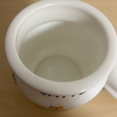 ミルクガラス　コーヒーキャニスターの画像