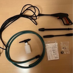 アイリスオーヤマ 高圧洗浄機 FBN-601HG-D 複数パーツ付の画像