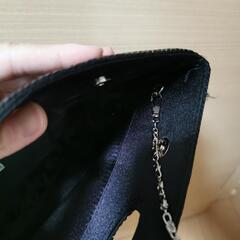 結婚式お呼ばれ バッグ パールアクセサリー付きの画像