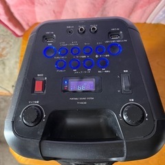 東芝 TOSHIBA Bluetooth！バッテリー内蔵！ポータブルサウンドシステム TY-ASC60(K)の画像