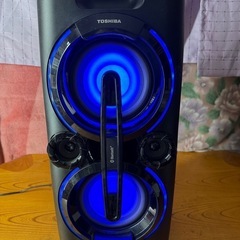東芝 TOSHIBA Bluetooth！バッテリー内蔵！ポータブルサウンドシステム TY-ASC60(K)の画像
