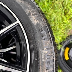 アルミ　ホイールタイヤセット　4本　タイヤサイズ175/65R14の画像