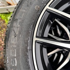 アルミ　ホイールタイヤセット　4本　タイヤサイズ175/65R14の画像