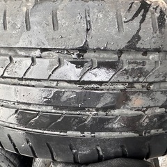 トヨタ　210クラウン　純正ホイールタイヤセット　17インチの画像