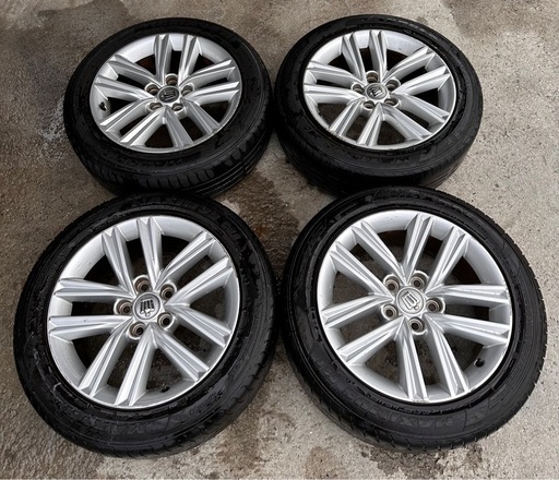 トヨタ　210クラウン　純正ホイールタイヤセット　17インチ