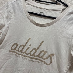 adidas レディース Tシャツ Sの画像