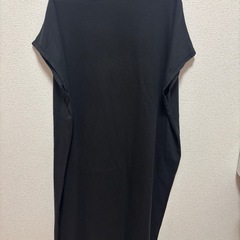 レディース ロング スリットワンピース Mの画像