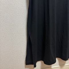 レディース ロング スリットワンピース Mの画像