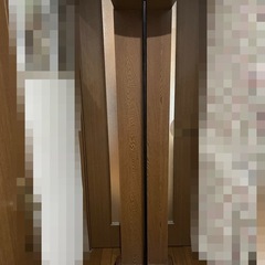 全身鏡付きハンガーラック さしあげますの画像