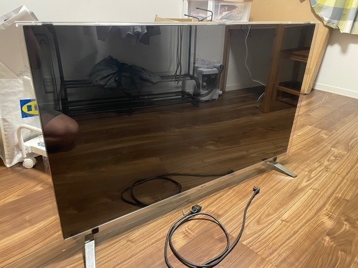 47型薄型テレビ、画面保護カバー付　2014年製