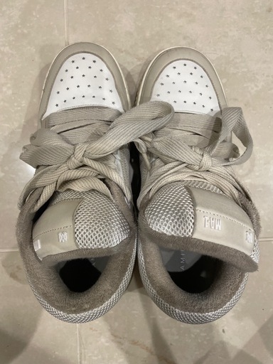 AMI PARIS アミパリス ローカットスニーカー グレー×ホワイト