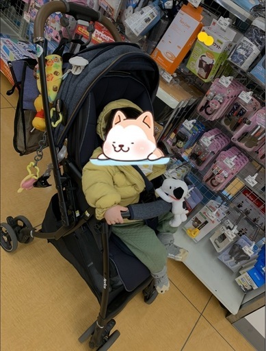 apricaベビーカーA型両面型スライドOK美品