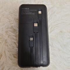 多機能モバイルバッテリーの画像