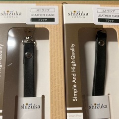 shizuka レザースマホストラップ の画像