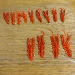 【開封済】エコギア(バグアンツ)2inchプラス3inch カラー2色セットの画像