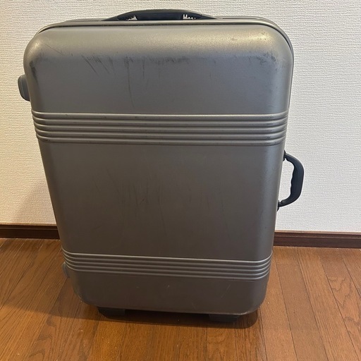 【希少】サムソナイト　グレー　スーツケース　大容量　キャリーケース