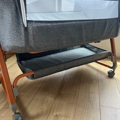 添い寝ベッド　ベビーベッド　オムツ台　の画像