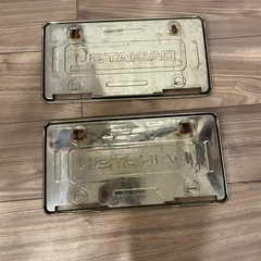 メタルナンバーフレーム‼️の画像