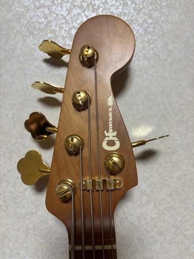 Charvel Pro-Mod San Dimas Bass JJ V Caramelized -Lambo Green llic【5弦】