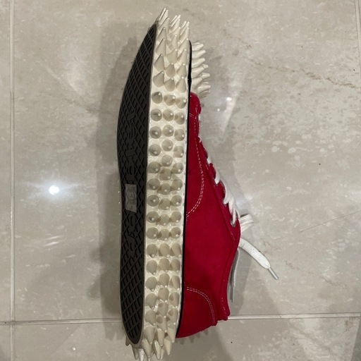 doublet スパイキー スニーカー 赤 27cm