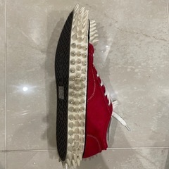doublet スパイキー スニーカー 赤 27cmの画像