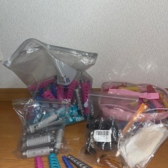 美容室用品 パーマロッド＆ヘアカーラー セット（コールドペーパー付） の画像