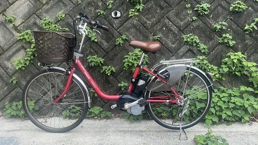 パナソニック電動アシスト自転車 26インチ バッテリー8,9ah