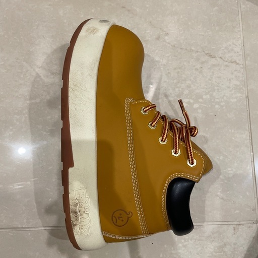 【美品】BAPE STA ブーツスニーカー 27.5cm マスタード