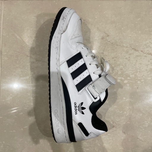 adidas Forum Mid 白黒 27.5cm（中古）
