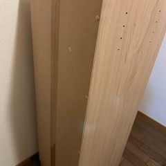 扉付き　三段ボックスの画像