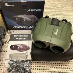 🌟 掘り出し市29.🌟双眼鏡10×25　単眼鏡 スマホ望遠レンズ カメラスマホ三脚 自撮り棒3点まとめ売り　転売o.k.！の画像