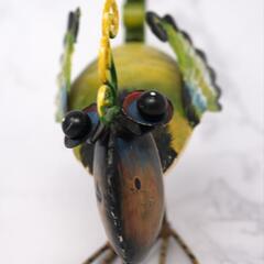 鳥の置物の画像