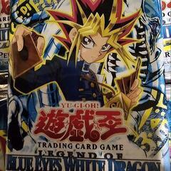 【希少】遊戯王 レジェンドブルーアイズ 未開封パック 1st Edition　12パックの画像
