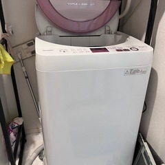 シャープ洗濯機の画像