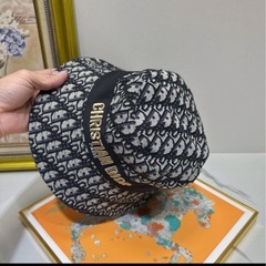 Christian Dior バケットハット オブリーク ネイビーの画像