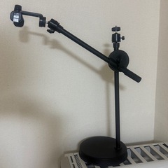 【美品】俯瞰スマホスタンド➕リングライト　セット販売の画像