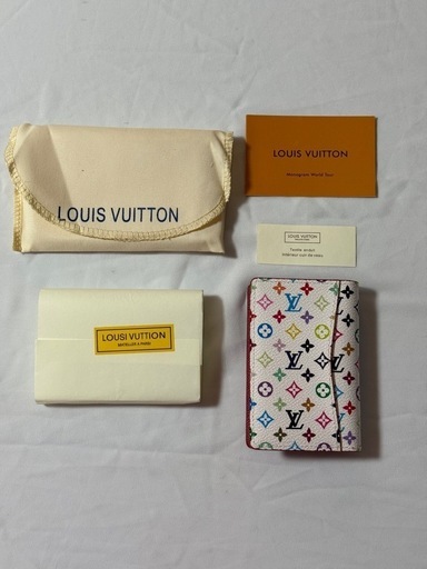 ルイヴィトン モノグラムマルチカラー カードケース 正規品 美品