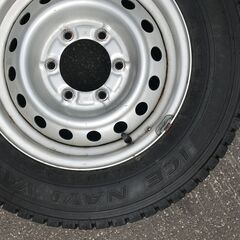 ◆good year   スパイクタイヤ ◆　　　スチールホイル付  185/80/R15の画像