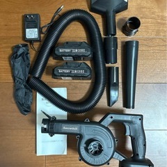 ブロワー⭐️洗車 強力 ブロアー 充電式 残量表示 PSE認証済み コードレスの画像