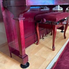 コメント歓迎！　現状販売　YAMAHA ピアノ木目U2の画像