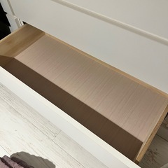 【無料】美品ホワイトチェスト タンス 洋服棚　2個の画像