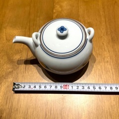 有田焼 宝づくし 土瓶茶器揃 鶴 亀 清秀の画像