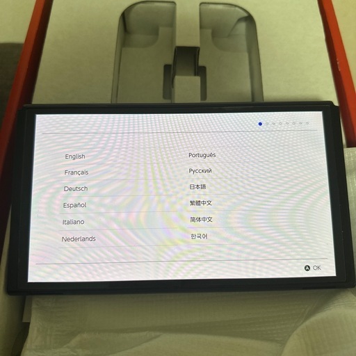 NintendoSwitch 有機ELモデル
