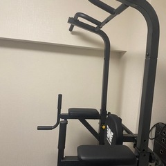 【筋トレセット】FITMATE トレーニングベンチ 懸垂バー付きの画像