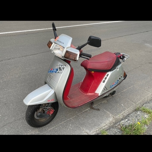 オマケ付！バッテリー新品！キャブ整備済！自賠責残り有★ホンダ リード50 銀