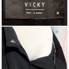 ꒰VICKY꒱ハイウエスト ショートパンツ 黒 春夏 ボトムスの画像