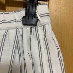 ※非対面OK※ 【新品未使用】Te chichiタグ無し洗濯済みスカート白テチチの画像