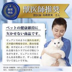【獣医師推奨】猫自動給水器 ペット自動給水器　大容量2ℓ 循環式 静音　水飲み器の画像