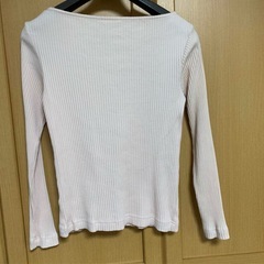 ※非対面※ 【美品】数回着用GU カットソー S サーモンピンク ジーユーの画像